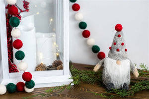 Christmas Ball Felt Garland - Nivas