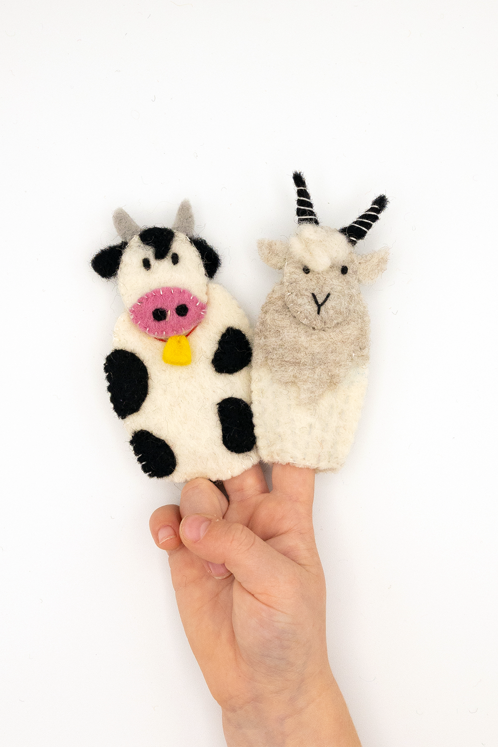 Cow and Goat Puppet Set - Nivas