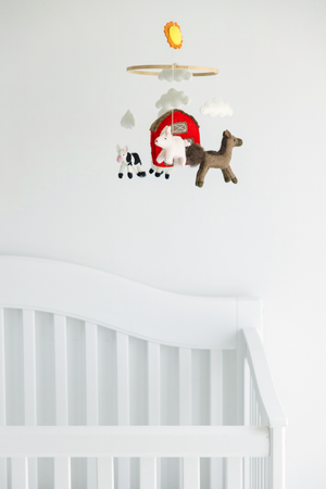 Farm Crib Mobile