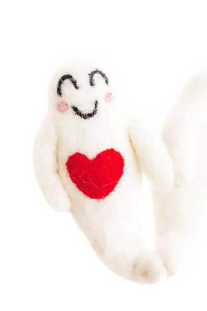 Ghosts in Love Ornament