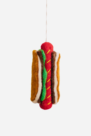 Hot Dog Ornament 