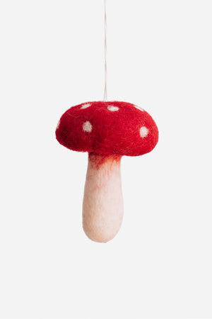 Mushroom ornament 