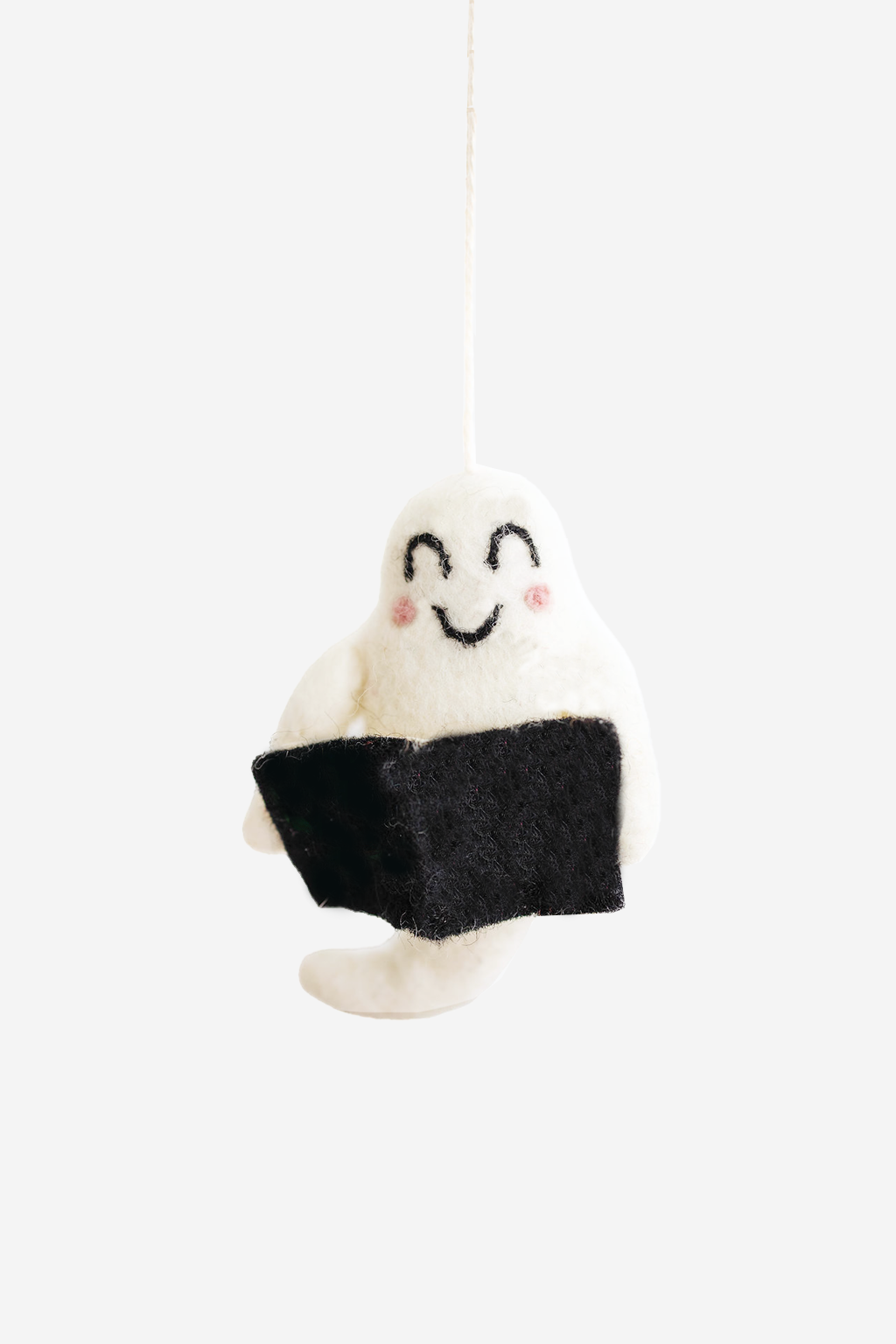 Ghost Reading Ornament