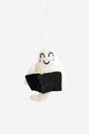 Ghost Reading Ornament