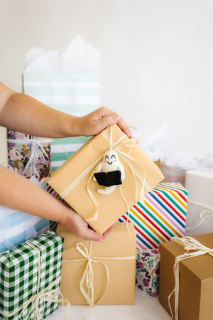 Ghost Reading Ornament