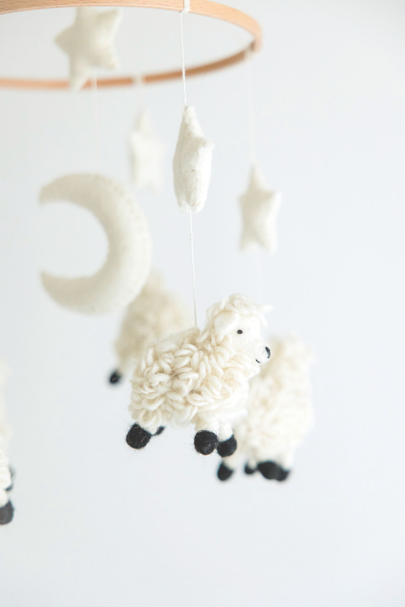 Sheep Crib Mobile