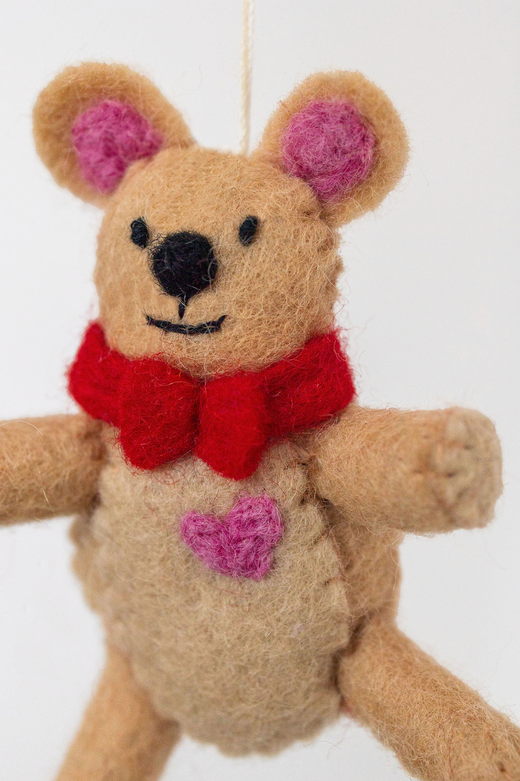 Teddy bear ornament 