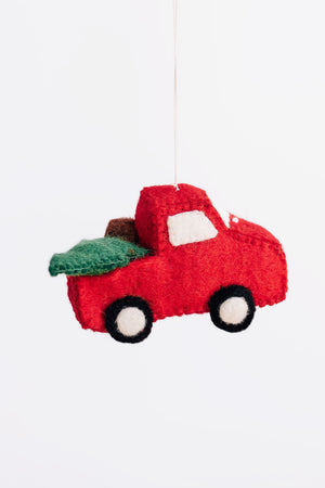 Truck with Tree Ornament