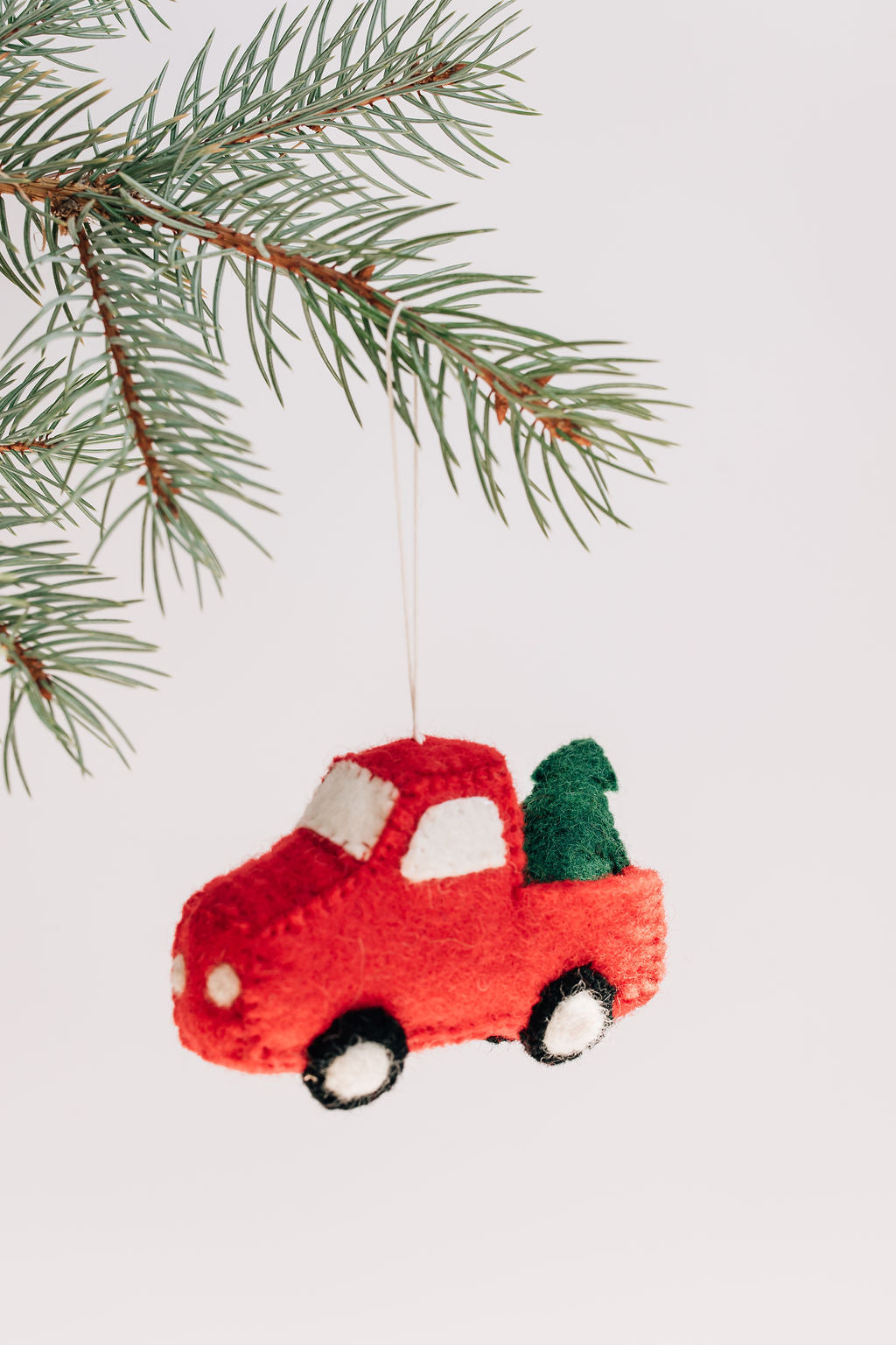 Truck with Tree Ornament