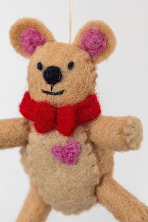 Teddy Bear Ornament - Nivas