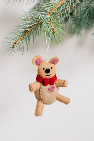 Teddy Bear Ornament - Nivas