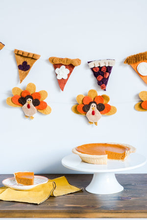 Thanksgiving Pie Garland - Nivas