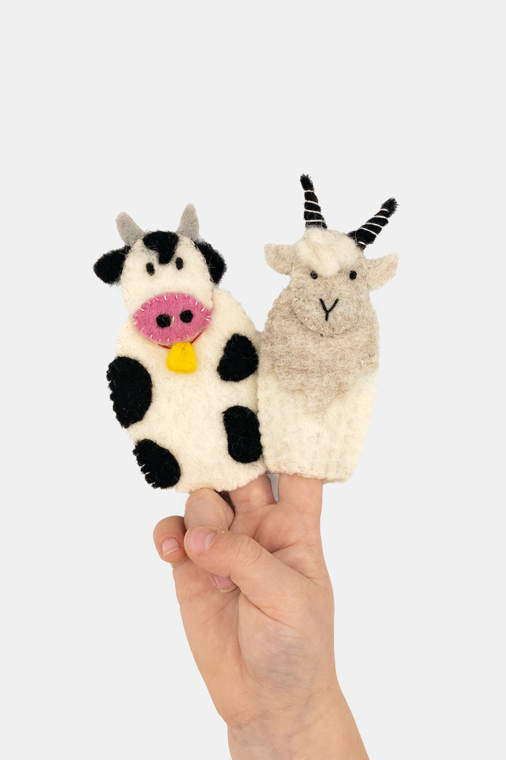 Cow & Goat Puppet Set