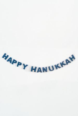 Happy Hanukkah Garland