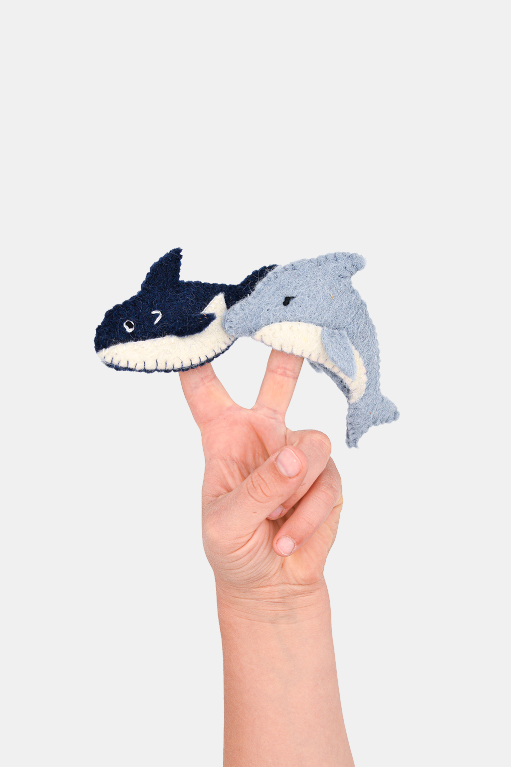 Whale & Dolphin Puppet Set