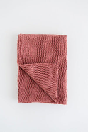 Dusty Pink Baby Blanket