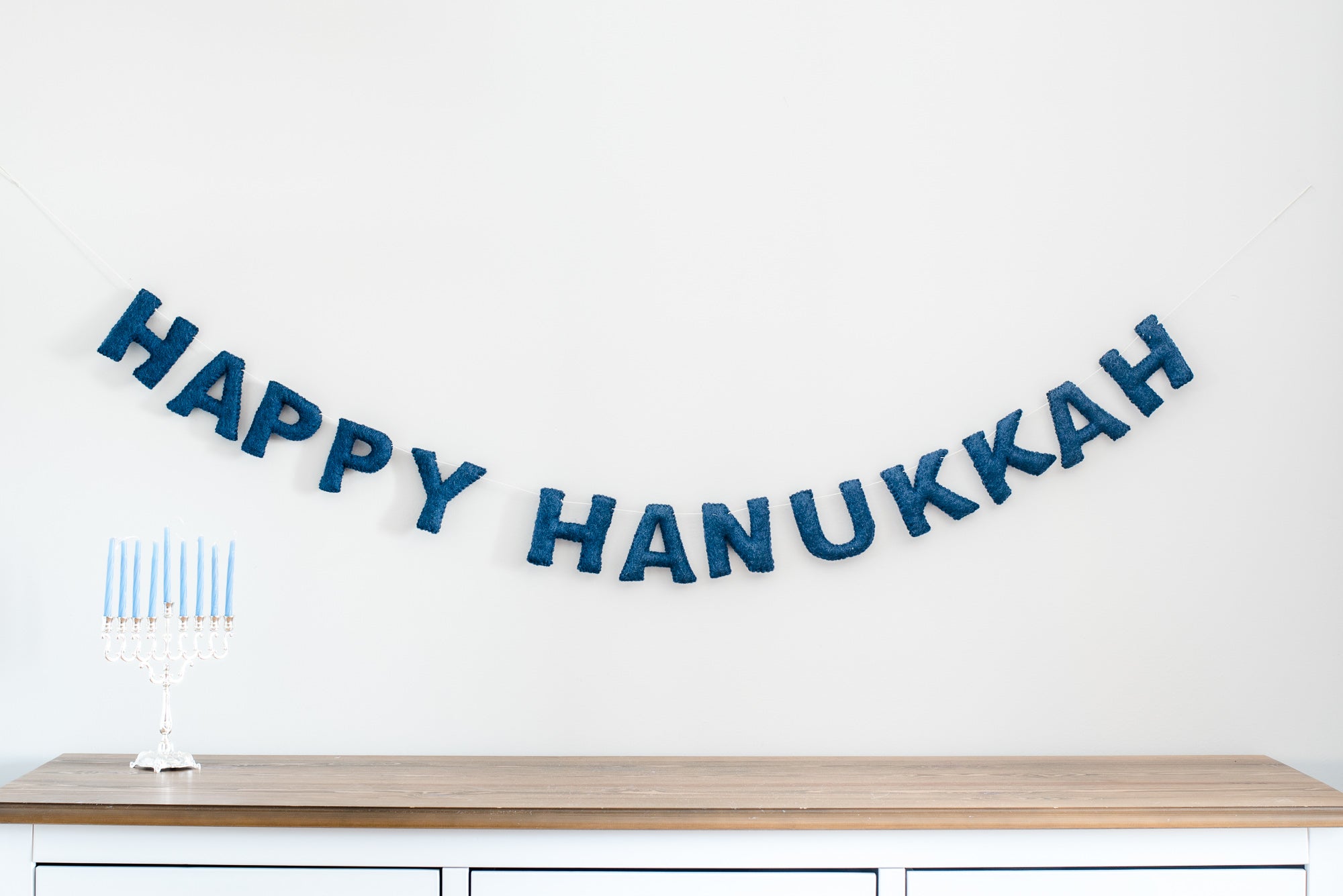 Happy Hanukkah Garland