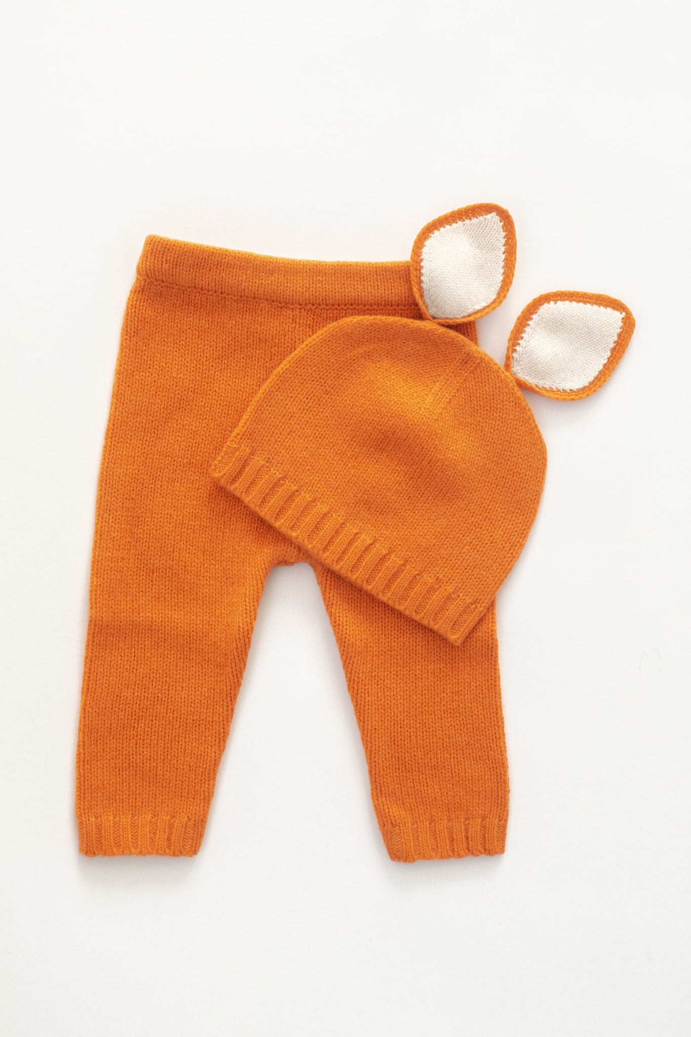 Fox Knitted Baby Set