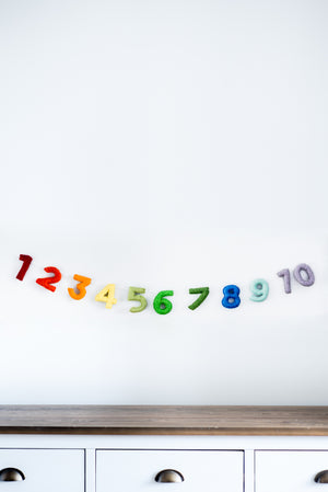 Rainbow Numbers Banner