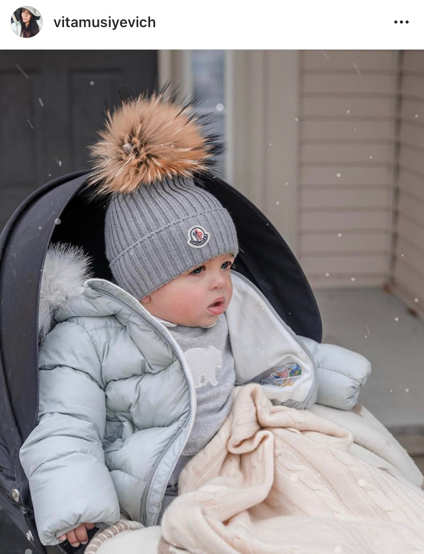 Vita Musiyevich, baby blogger, cashmere baby blanket, Nivas collection 